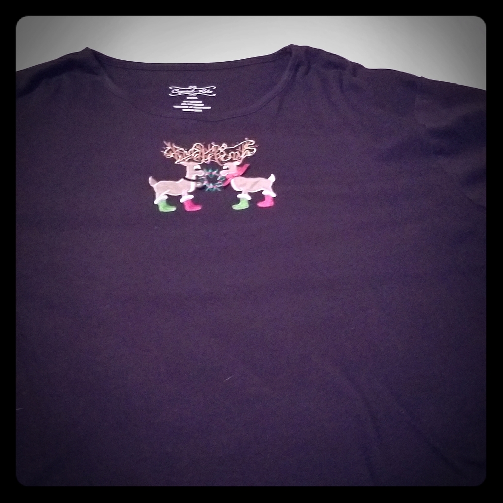 Black Christmas sweater
